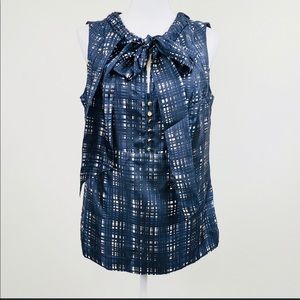 Tory Burch Silk Pussy Bow Blouse
